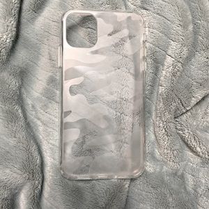 Clear camo phone case